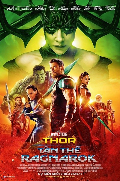 Thor: Ragnarok 2017 Hindi Dual Audio BRRip Full Movie Download