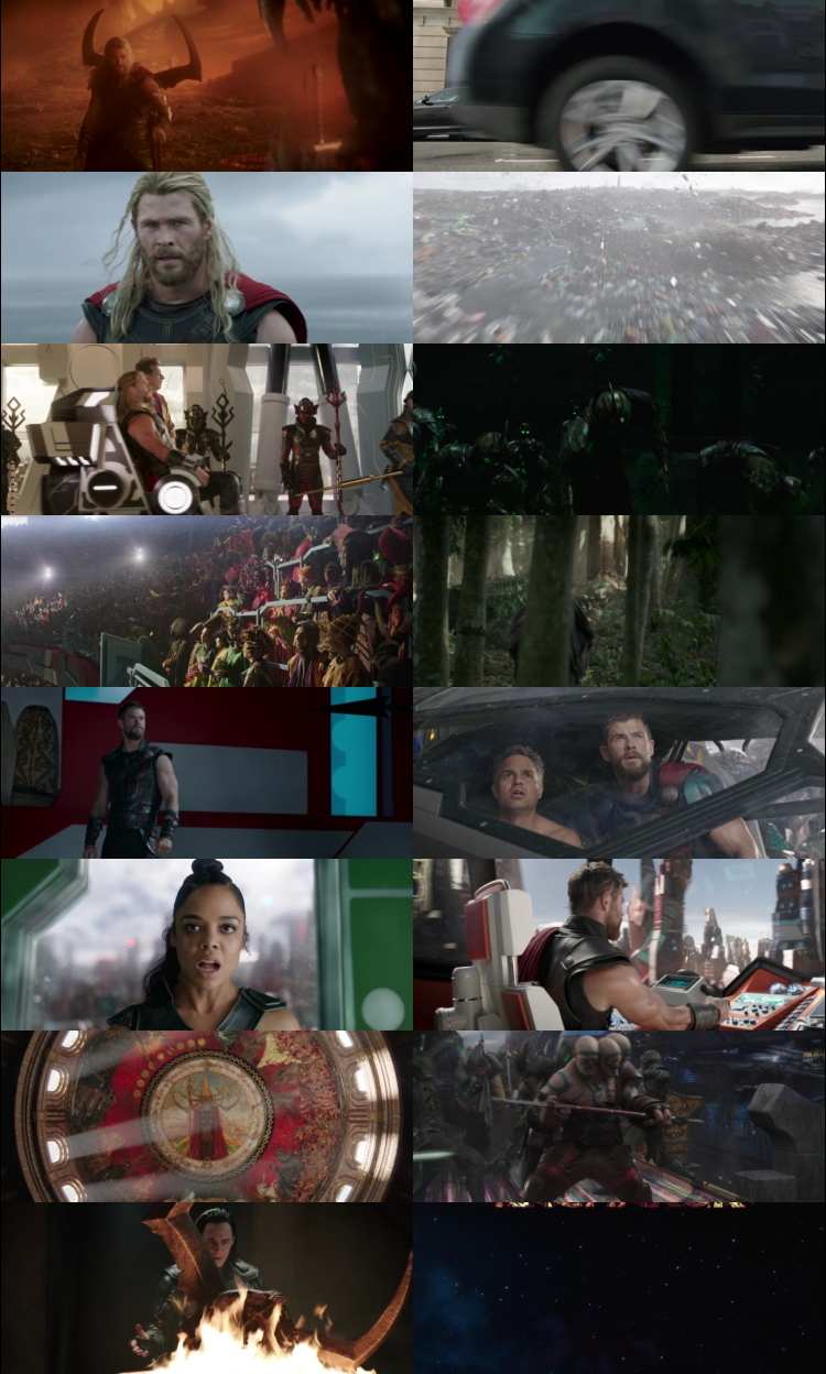 Thor: Ragnarok 2017 Hindi ORG Dual Audio Movie DD2.0 1080p 720p 480p BluRay ESubs x264 HEVC