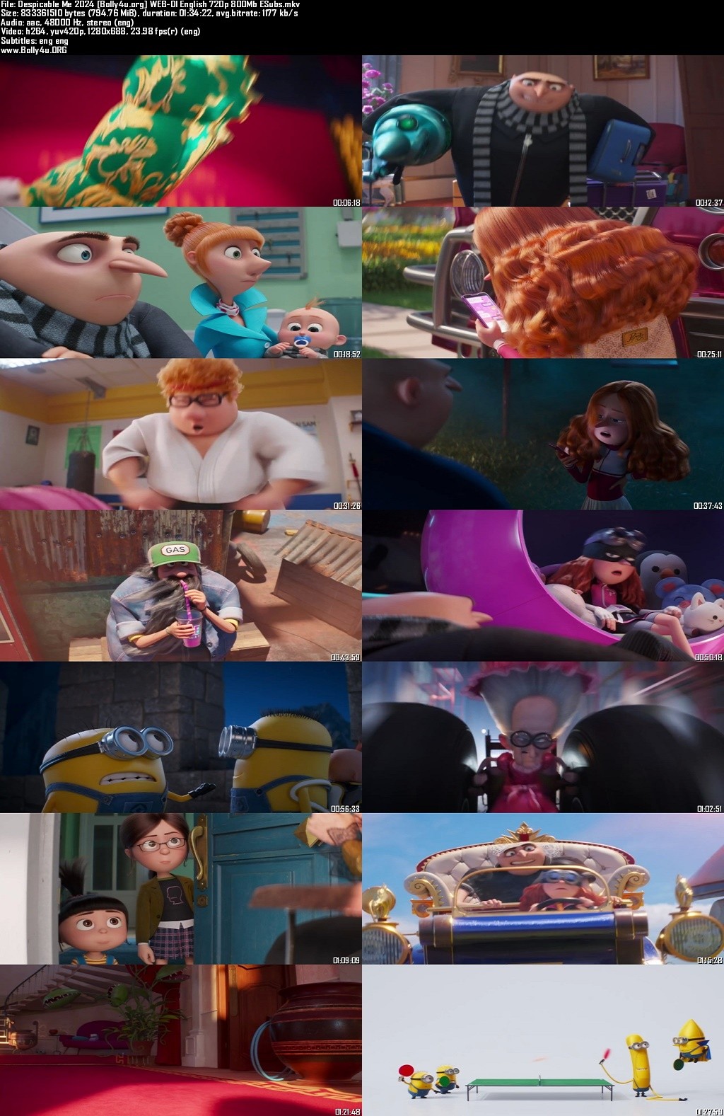 18+ Despicable Me 2024 WEB-DL English Full Movie Download 720p 480p