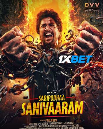 Saripodhaa Sanivaaram 2024 Hindi (MULTI AUDIO) 720p WEB-HD (Voice Over) X264