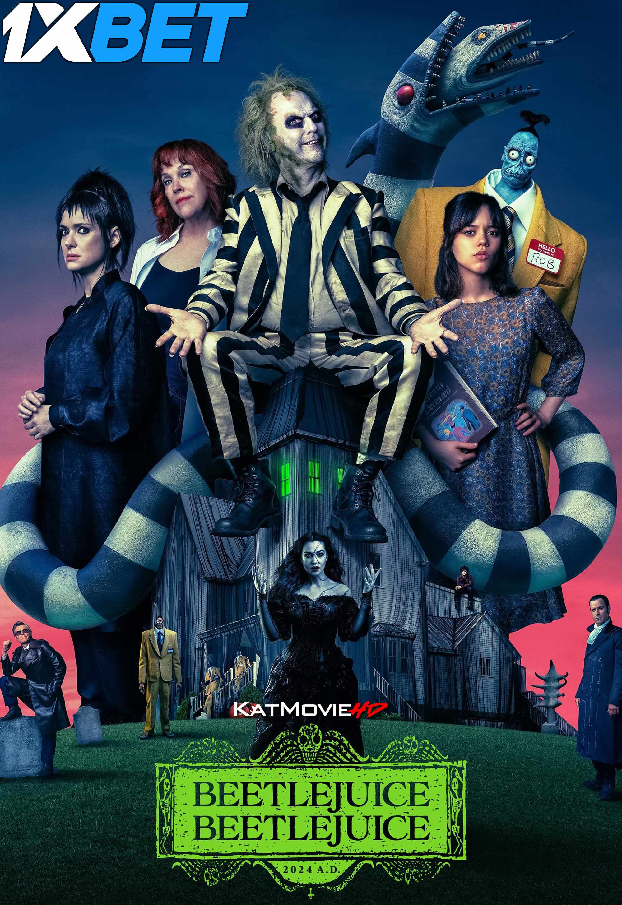 Beetlejuice Beetlejuice (2024) Full Movie in English [CAMRip 1080p / 720p / 480p] – 1XBET