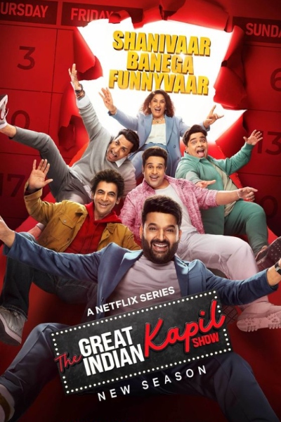 The Great Indian Kapil Show (Season 2) WEB-DL [Hindi DD5.1] 1080p 720p & 480p [x264/HEVC] HD | [NF Series] [EP-06 Added]