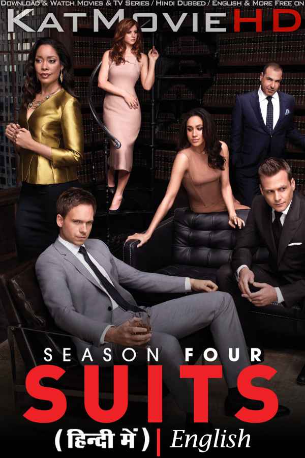 Suits (Season 4) Hindi Dubbed (DD 5.1) & English [Dual Audio] All Episodes | WEB-DL 1080p 720p 480p HD  TV Series]