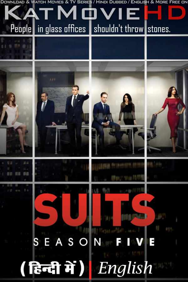 Suits (Season 5) Hindi Dubbed (DD 5.1) & English [Dual Audio] WEB-DL 1080p 720p 480p HD [TV Series] – S5 All Episodes