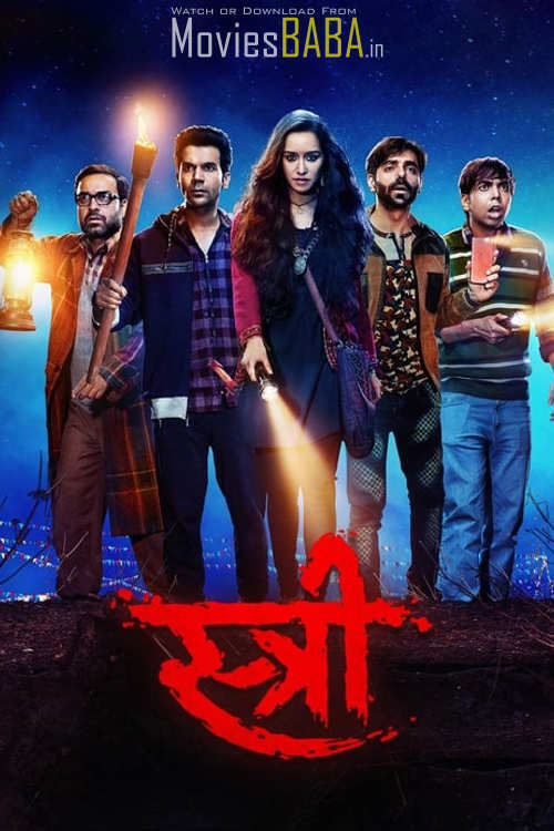 Stree (2018) Full Movie in Hindi [WEB-DL 1080p / 720p / 480p HD] - Watch Online & Free Download on MoviesBaba.in