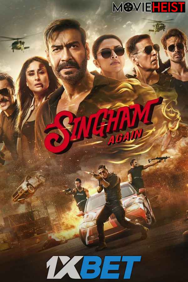 Singham Again (2024) Full Movie in English [CAMRip 1080p / 720p / 480p] – 1XBET