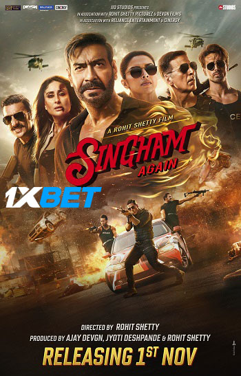  Singham Again ( 2024 Hindi (Voice Over) MULTI Audio HDCAM Full Movie Download