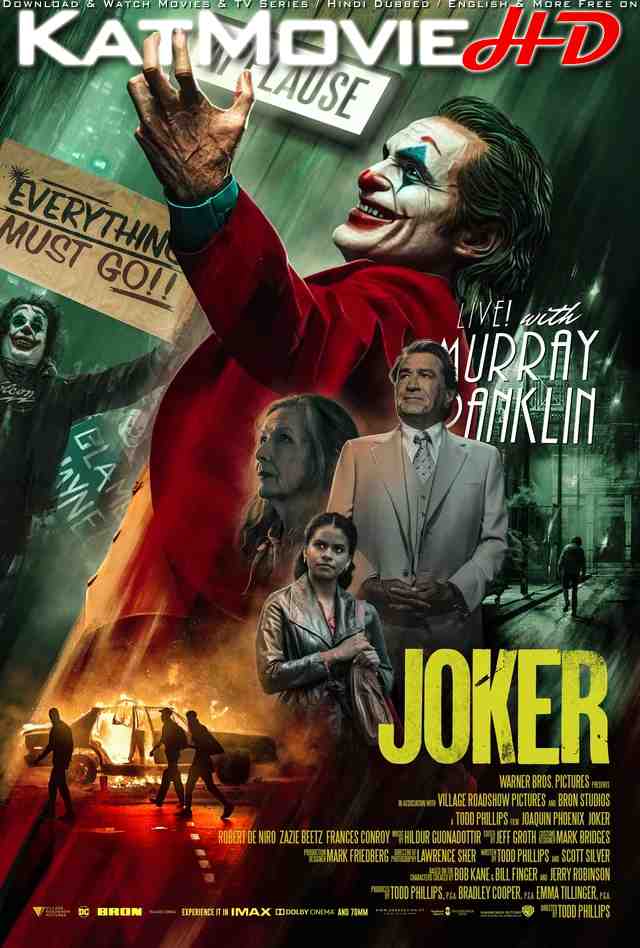 Joker (2019) Full Movie in English + Esubs [Web-DL 720p & 1080p HD x264 & HEVC]