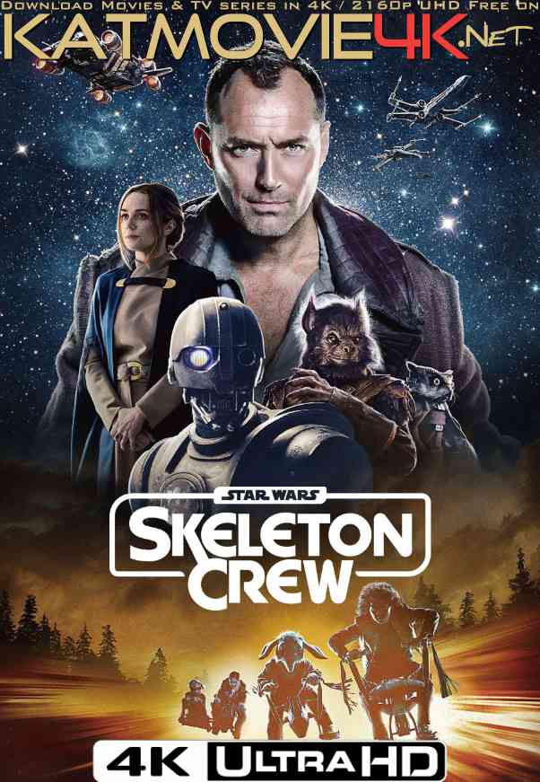 Star Wars: Skeleton Crew (2024) 4K Ultra HD WEB-DL 2160p UHD [Dual Audio] [Hindi Dubbed (5.1 DD) & English] [TV Series] – Season 1 Episode 1-2 Added !