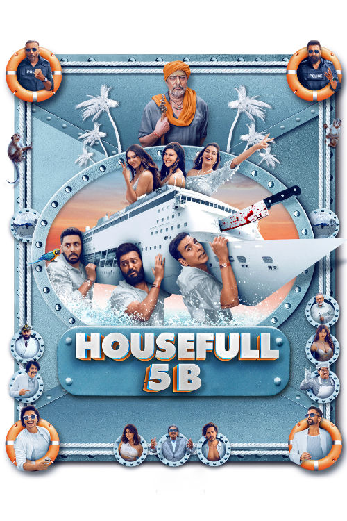 Housefull 5B (2025) WEB-DL [Hindi (DD5.1)] 4K 1080p 720p & 480p [x264/HEVC] | Full Movie