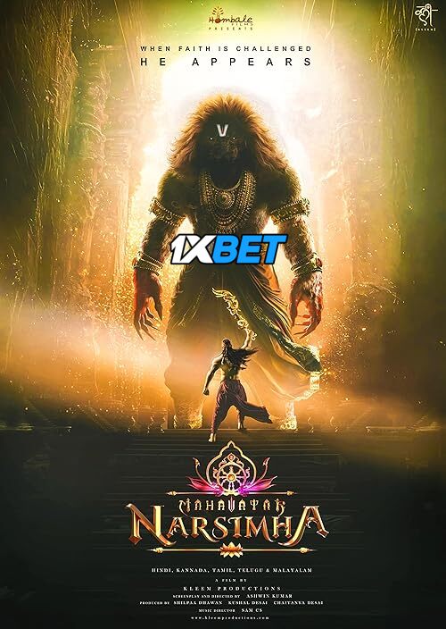 Mahavatar Narsimha (2025) Full Movie in Hindi Dubbed [CAMRip-V2 1080p 720p 480p] – 1XBET