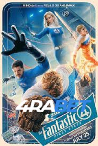 The Fantastic Four First Steps 2025 WEBRip English Full Movie Download 1080p