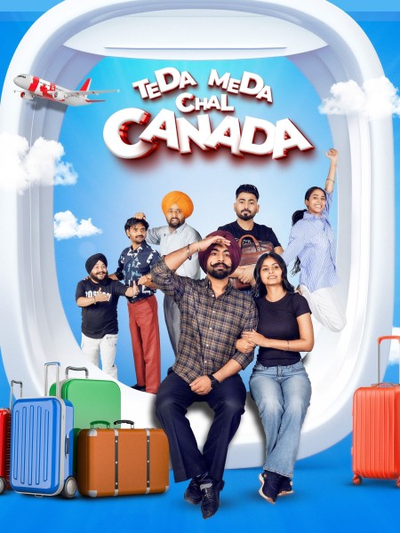 Teda Meda Chal Canada (2025) WEB-DL Punjabi (DD2.0) 4K 1080p 720p & 480p [x264/HEVC] | Full Movie
