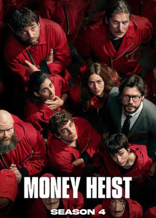 Money Heist: Season 4 All Episodes in Hindi Dubbed [WEBRip 1080p 720p 480p] {TV Series} – [With 4RABET Ads]