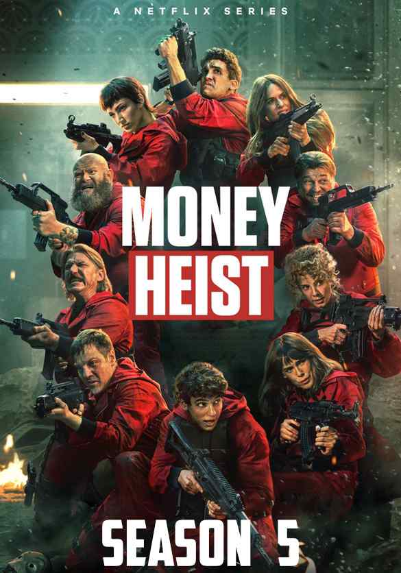 Money Heist: Season 5 All Episodes in Hindi Dubbed [WEBRip 1080p 720p 480p] {TV Series} – [With 4RABET Ads]