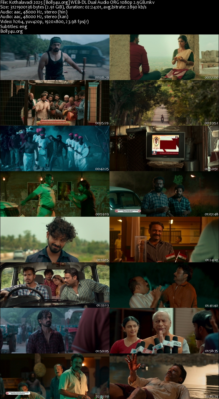Kothalavadi 2025 WEB-DL UNCUT Hindi Dual Audio ORG Full Movie Download 1080p 720p 480p