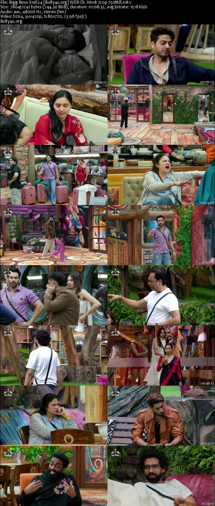 Bigg Boss 2025 WEB-DL Hindi S19EP22 Download 720p 480p
