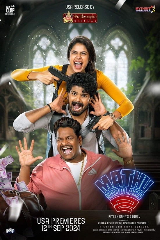Mathu Vadalara 2 (2024) 1080p 720p 480p HDRip x264 ESubs ORG [Dual Audio] [Hindi – Telugu]