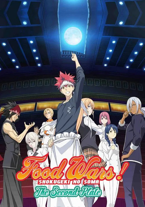 Download Food Wars: The Second Plate (Season 2) Hindi Dubbed (ORG) & English & Japanese [Triple Audio] BluRay 1080p & 720p HD [Anime Series] [S2 Episode Added] Watch Online or Free on KatMovieHD & PikaHD.com .