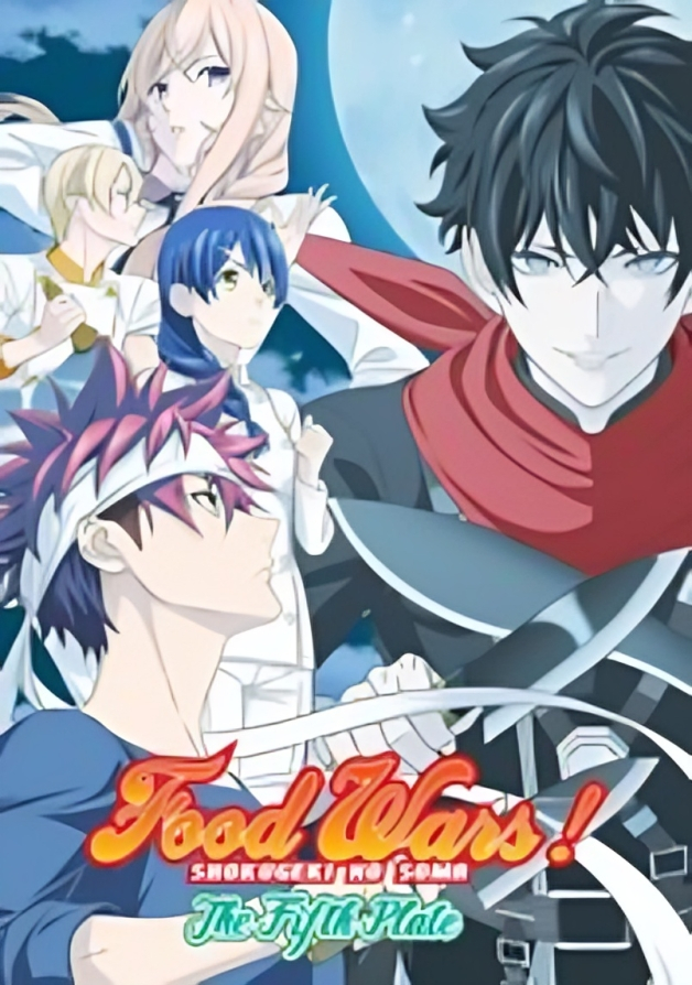 Food Wars! (Season 5) Hindi Dubbed (ORG) {Zee Cafe Dubbed} & Japanese [Triple Audio] BluRay 1080p & 720p HD [2015–2020 Anime Series] [S5 Episode 02 – 03 Added]