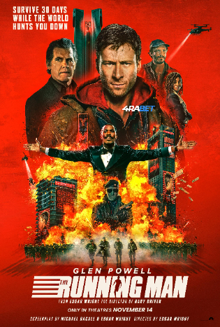 The Running Man 2025 WEBRIP Hindi Full Movie 1080p, 720p & 480p