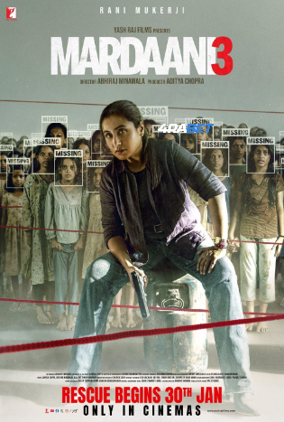 Mardaani 3 2026 WEBRip Hindi Full Movie Download 1080p