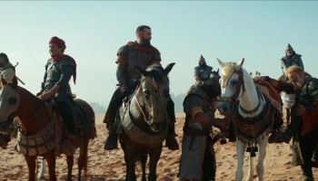Desert Warrior scene