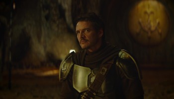 The Mandalorian and Grogu scene