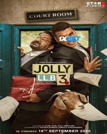Jolly LLB 3 2025 (MULTI AUDIO) 1080p WEBRip TAM DUB (Voice Over) X264 1XBET