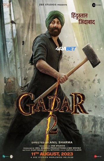 Gadar 2 2023 (MULTI AUDIO) 1080p WEBRip HIN DUB (Voice Over) X264 4RABET