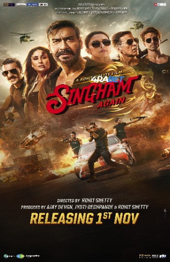 Singham Again 2024 (MULTI AUDIO) 1080p WEBRip HIN DUB (Voice Over) X264 4RABET