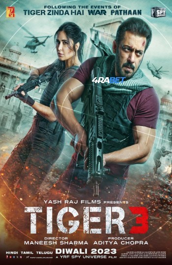 Tiger 3 2023 (MULTI AUDIO) 1080p WEBRip HIN DUB (Voice Over) X264 4RABET